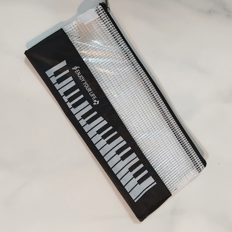 Piano Pattern Banknote/Pencil Bag