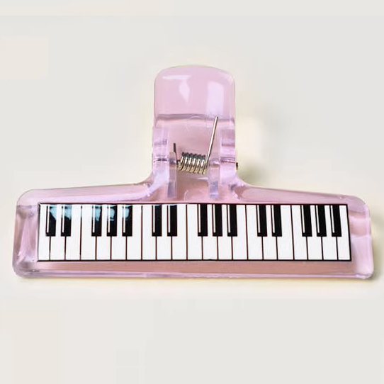 Short Piano Key Music Clip (7 cm)