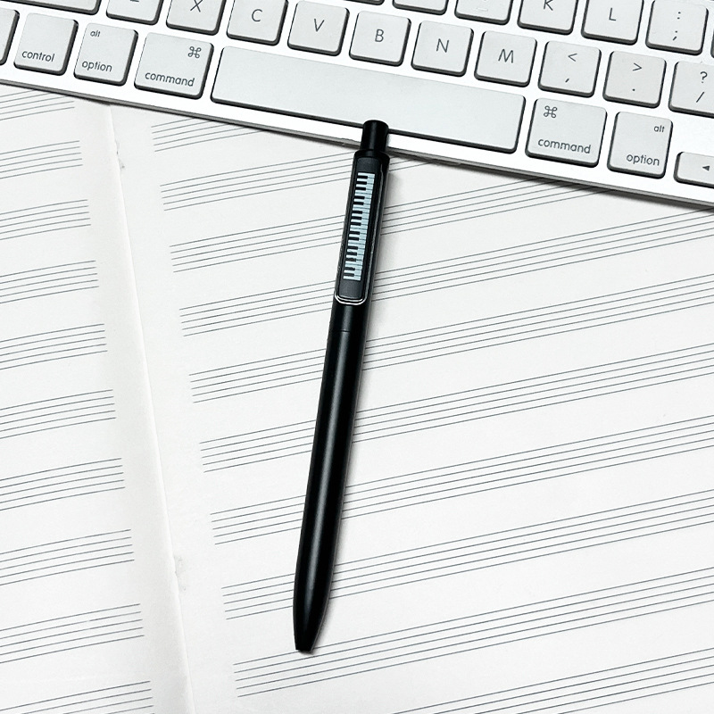 Piano Key Gel Pen, 0.5mm, Smooth Writing